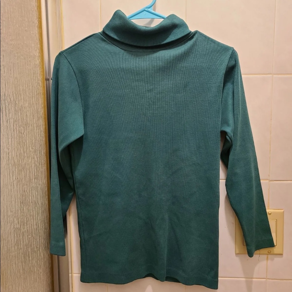 Green Turtleneck